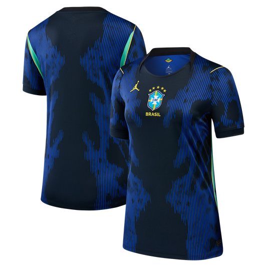 Brazil National Team Women's 2026 Away Stadium Replica Jersey - Blue