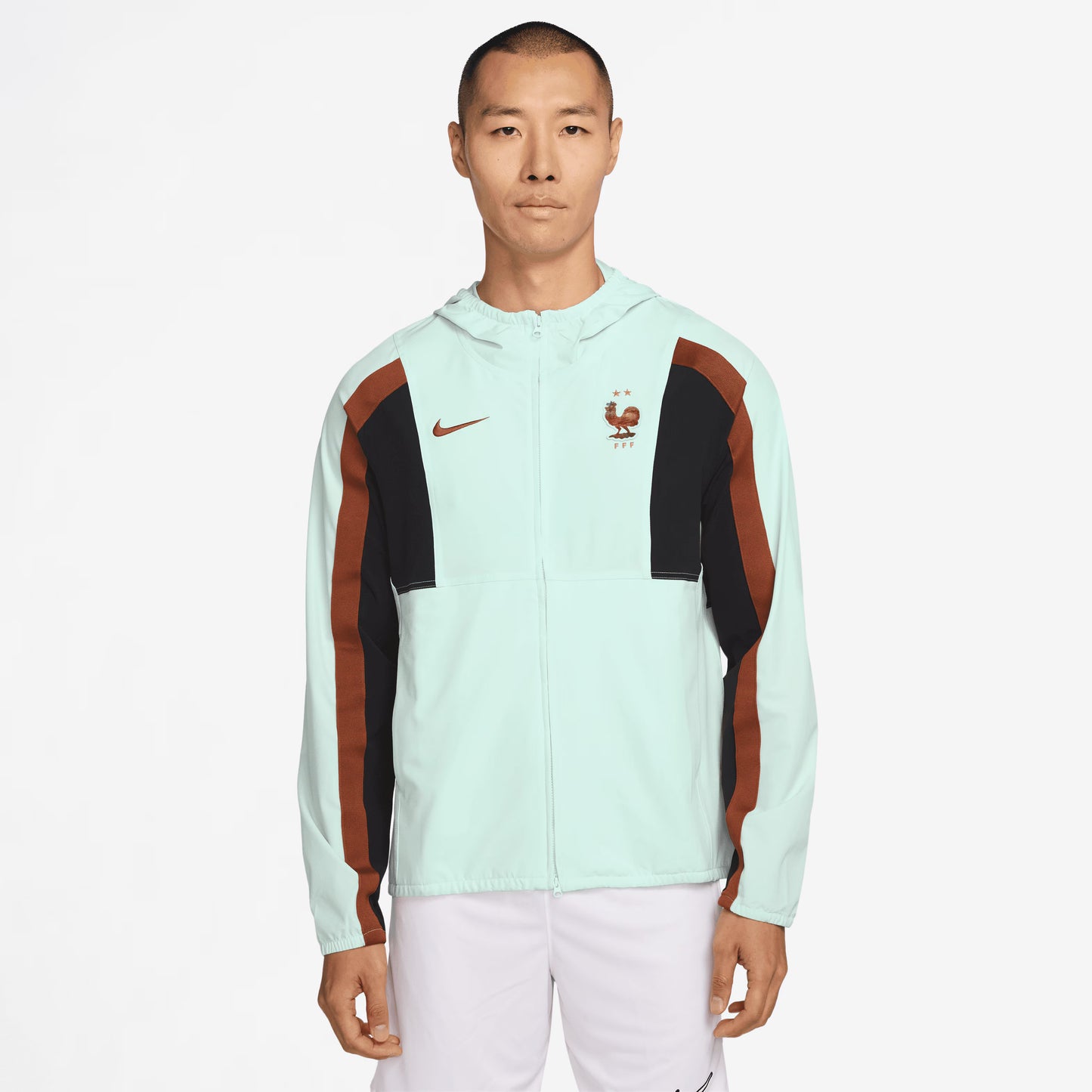 France National Team 2026 Energy Dri-FIT Full-Zip Hooded Jacket - Mint