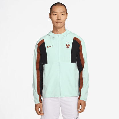 France National Team 2026 Energy Dri-FIT Full-Zip Hooded Jacket - Mint