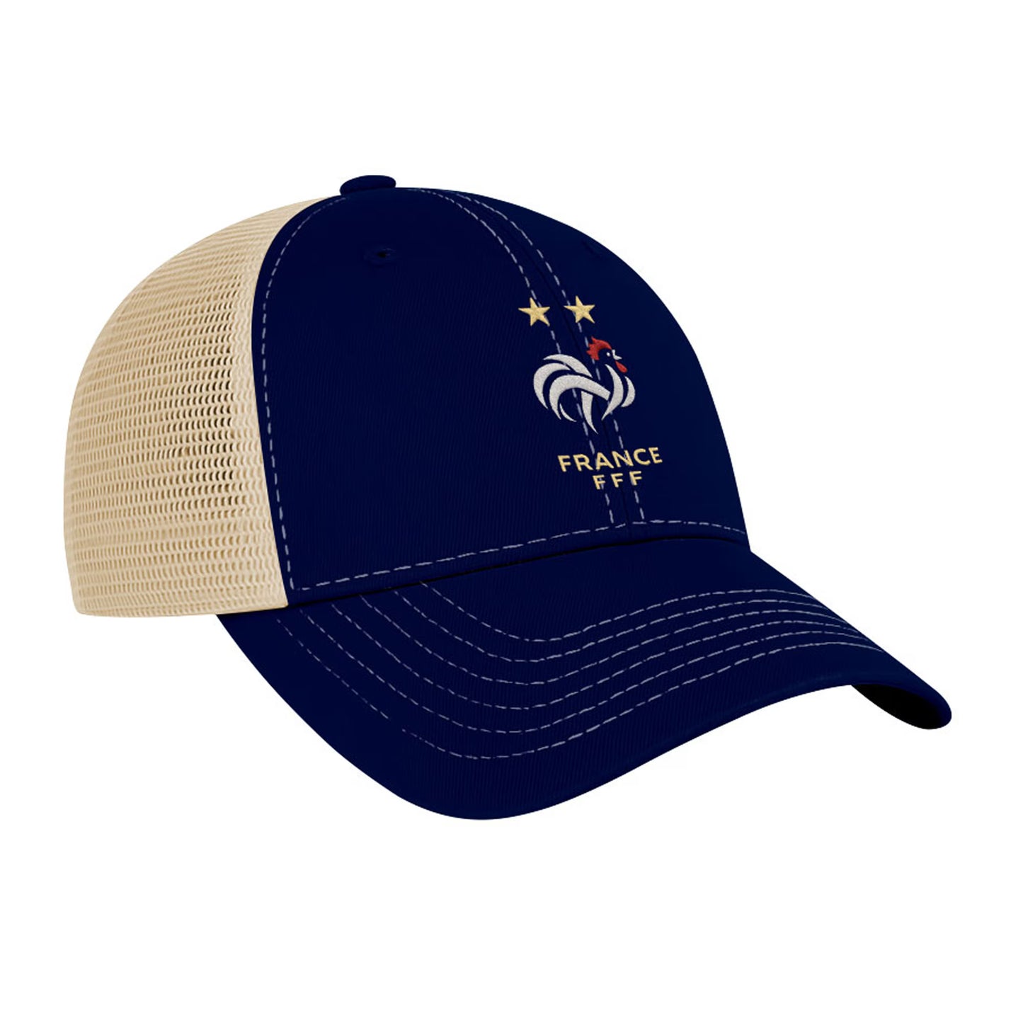 France National Team 1863FC Federation Color Badge Off Road Adjustable Hat