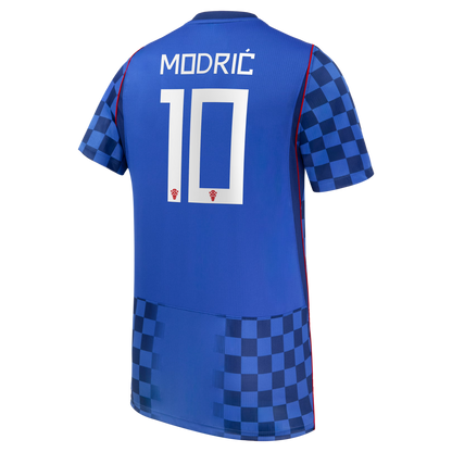 Luka Modric Croatia National Team 2026 Away Stadium Replica Jersey - Navy