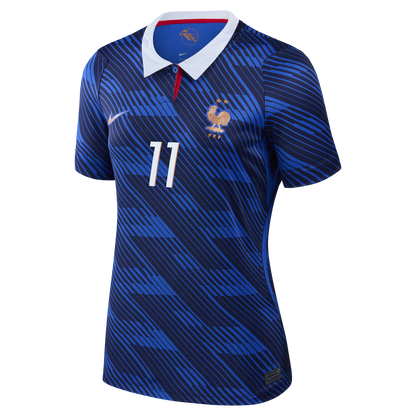 Michael Olise France National Team Women's 2026 Home Stadium Replica Jersey - Blue