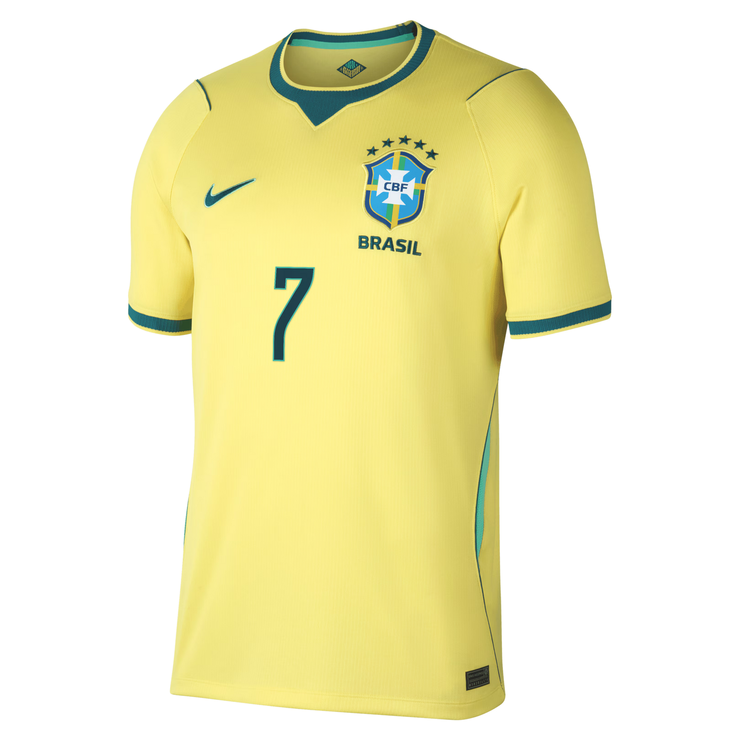 Vini Jr. Brazil National Team 2026 Home Stadium Replica Jersey - Yellow