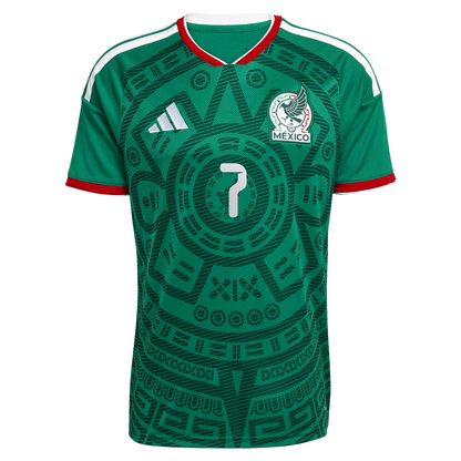 Gilberto Mora Mexico National Team 2026  Home Replica Jersey - Green