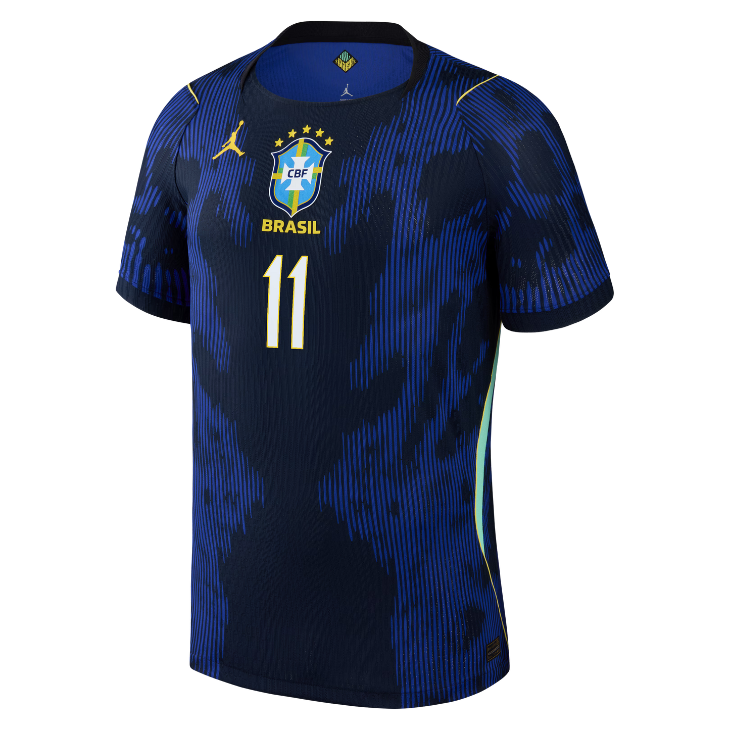Raphinha Brazil National Team 2026 Away Match Jersey - Blue