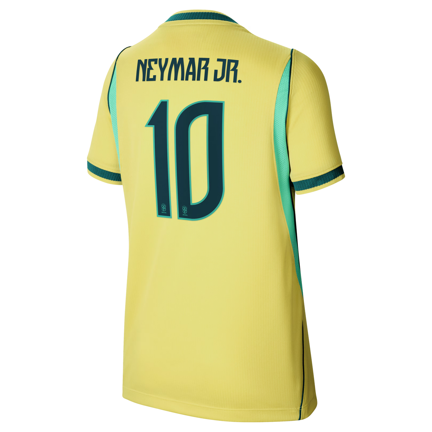 Neymar Jr. Brazil National Team Youth 2026 Home Stadium Replica Jersey - Yellow