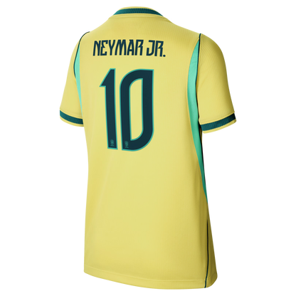 Neymar Jr. Brazil National Team Youth 2026 Home Stadium Replica Jersey - Yellow
