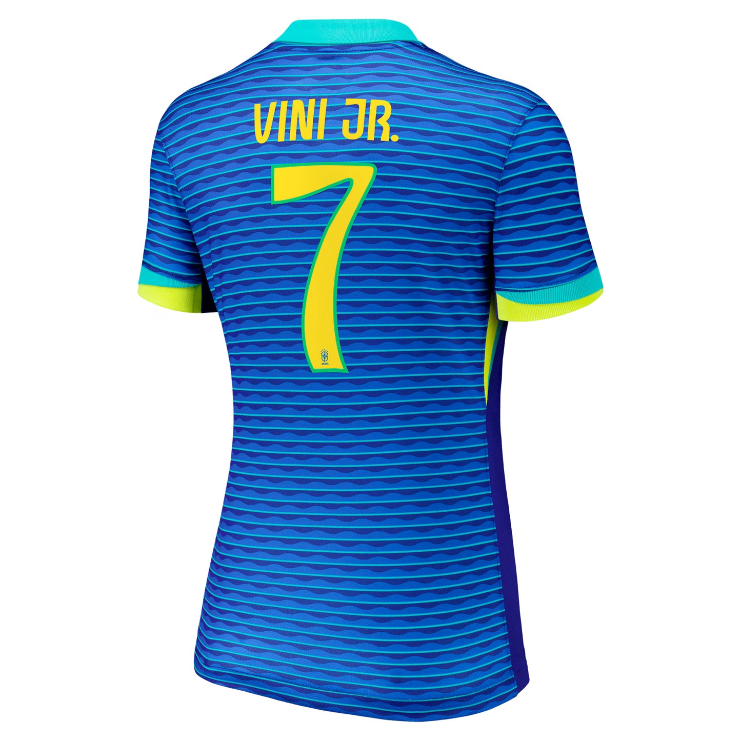 Vini Jr. Brazil National Team Women's 2024 Away Replica Jersey - Blue