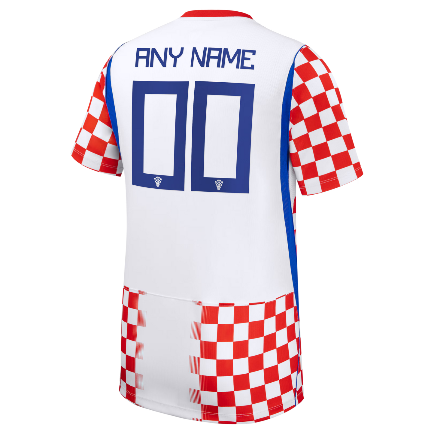 Croatia National Team 2026 Home Stadium Replica Custom Jersey - White