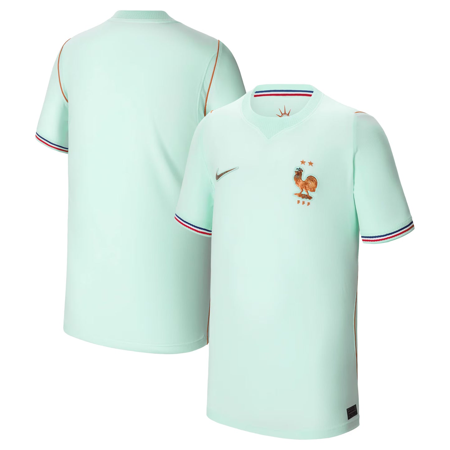 France National Team Youth 2026 Away Stadium Replica Jersey - Green