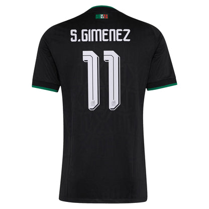 Santiago Gimenez Mexico National Team 2026 Third On-Field Jersey - Black