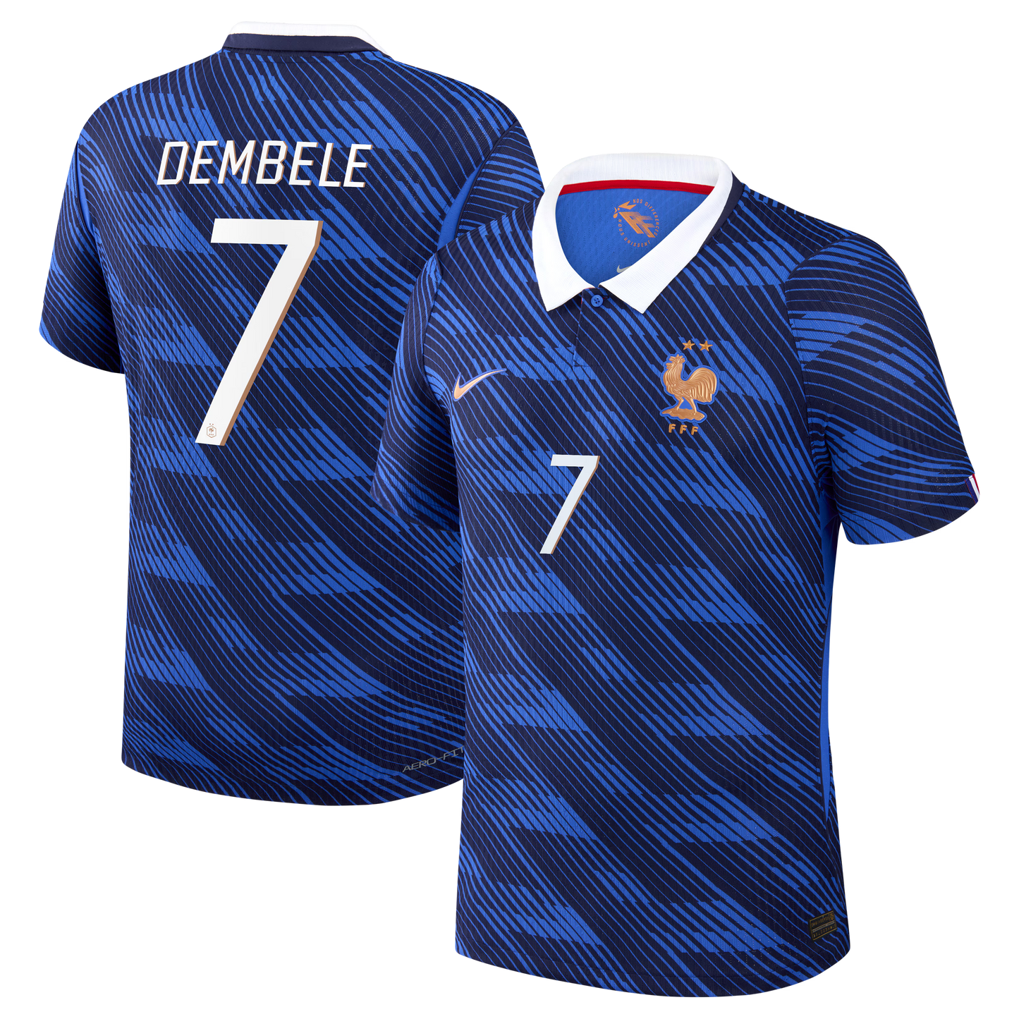 Ousmane Dembélé France National Team 2026 Home Match Jersey - Blue