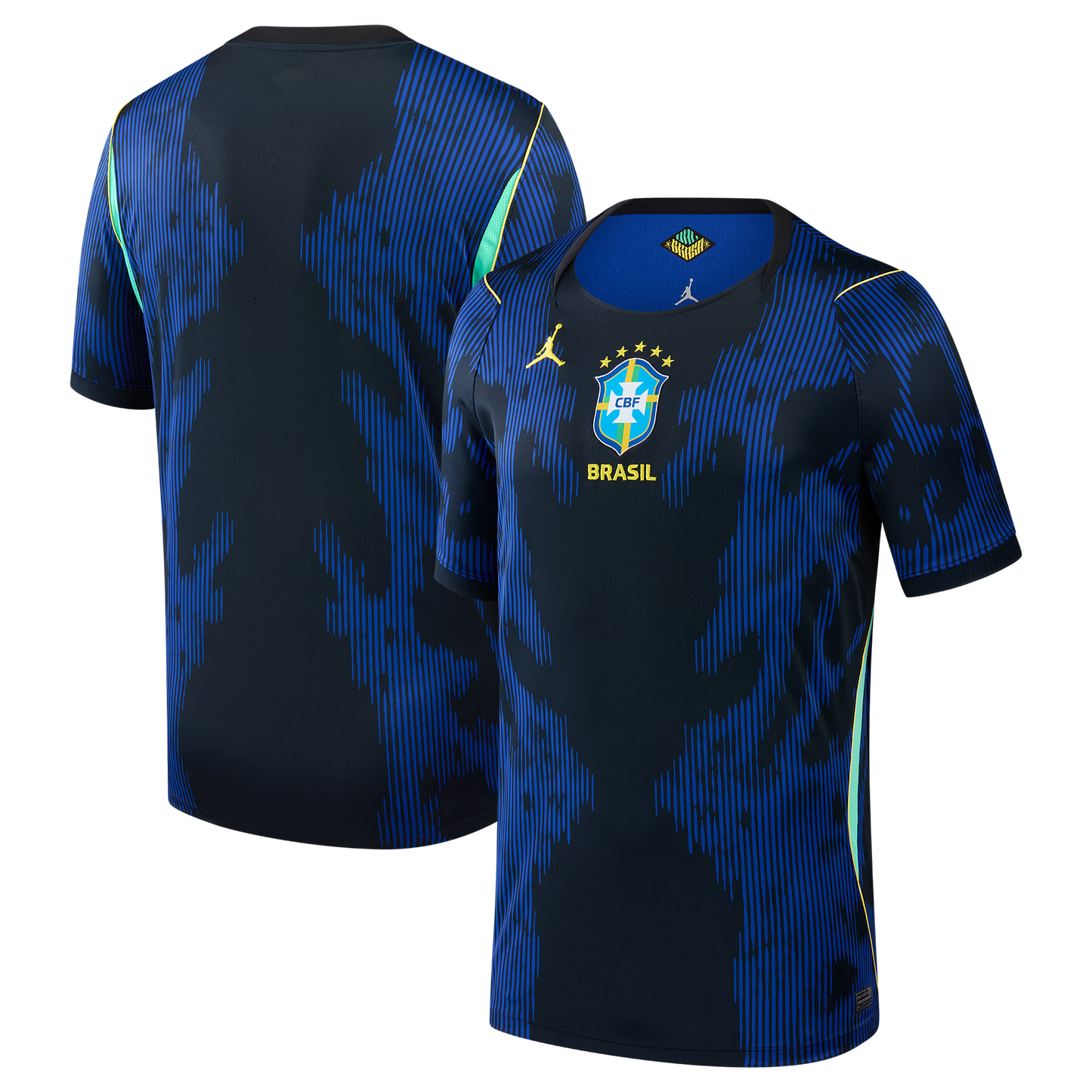 Brazil National Team Youth 2026 Away Stadium Replica Jersey - Blue