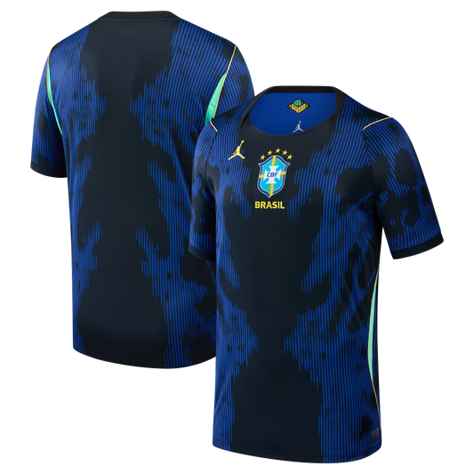 Brazil National Team Youth 2026 Away Stadium Replica Jersey - Blue