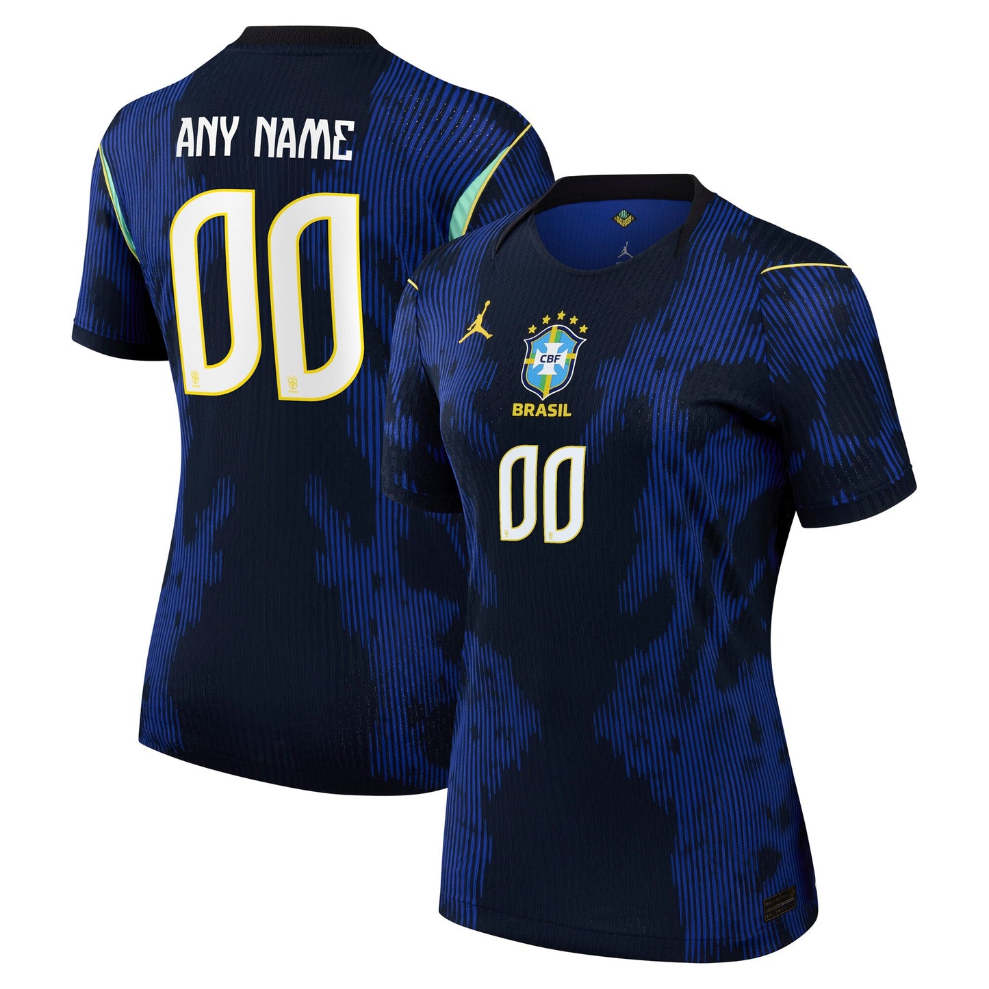 Brazil National Team Women's 2026 Away Match Custom Jersey - Blue