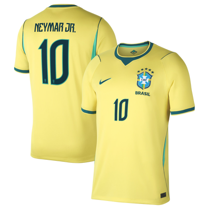 Neymar Jr. Brazil National Team 2026 Home Stadium Replica Jersey - Yellow