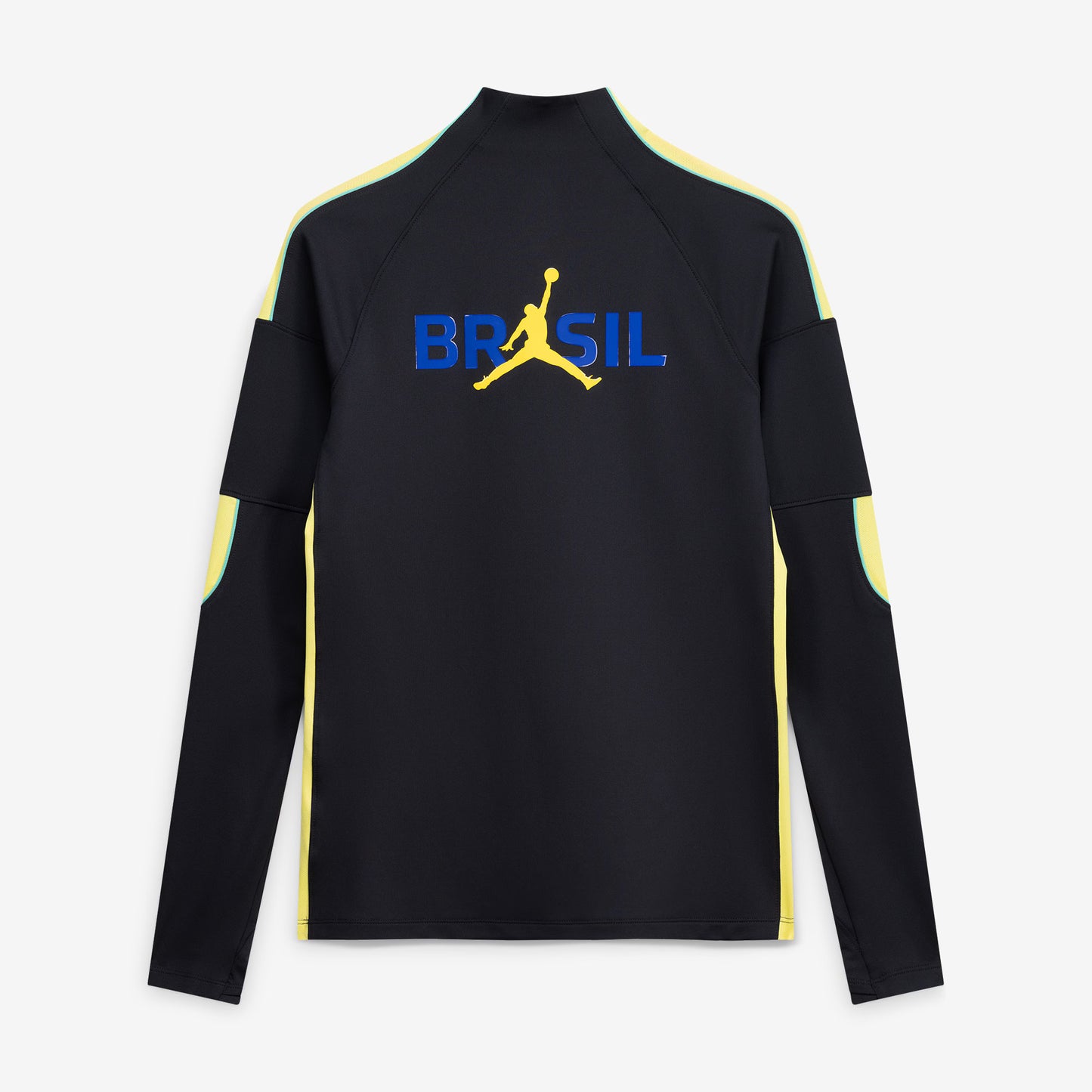 Brazil National Team Women's 2026 Strike Dri-FIT Long Sleeve Quarter-Zip Drill Top - Black