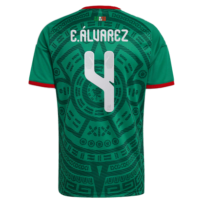 Edson Álvarez Mexico National Team 2026  Home Replica Jersey - Green
