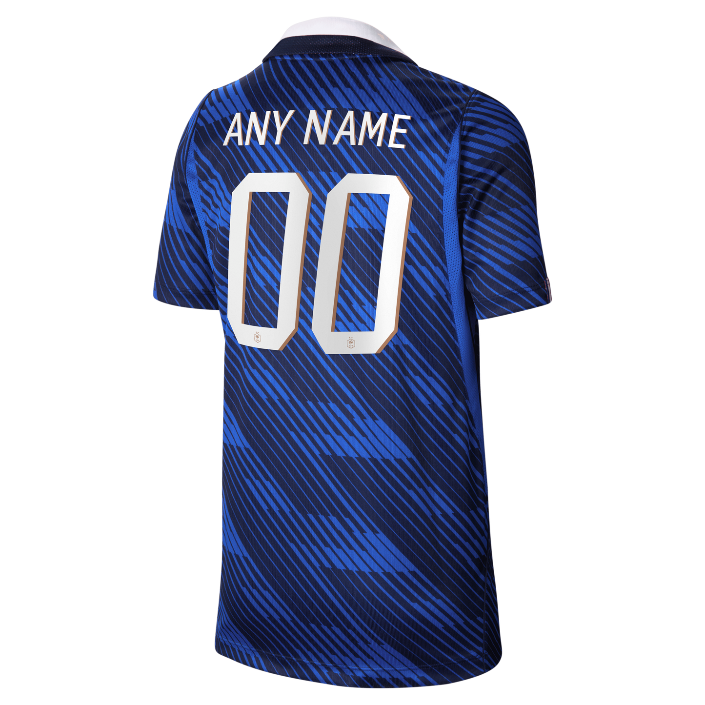 France National Team Youth 2026 Home Stadium Replica Custom Jersey - Blue
